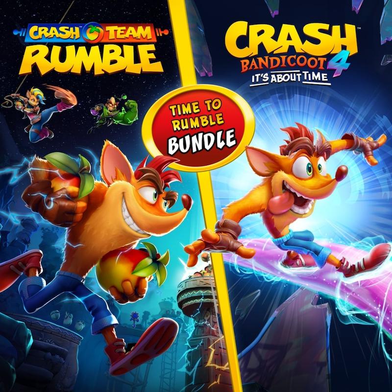 خرید و اجاره Crash Team Rumble + Crash Bandicoot 4 Bundle برای PS5 و PS4 / پی اس فایو و پی اس فور