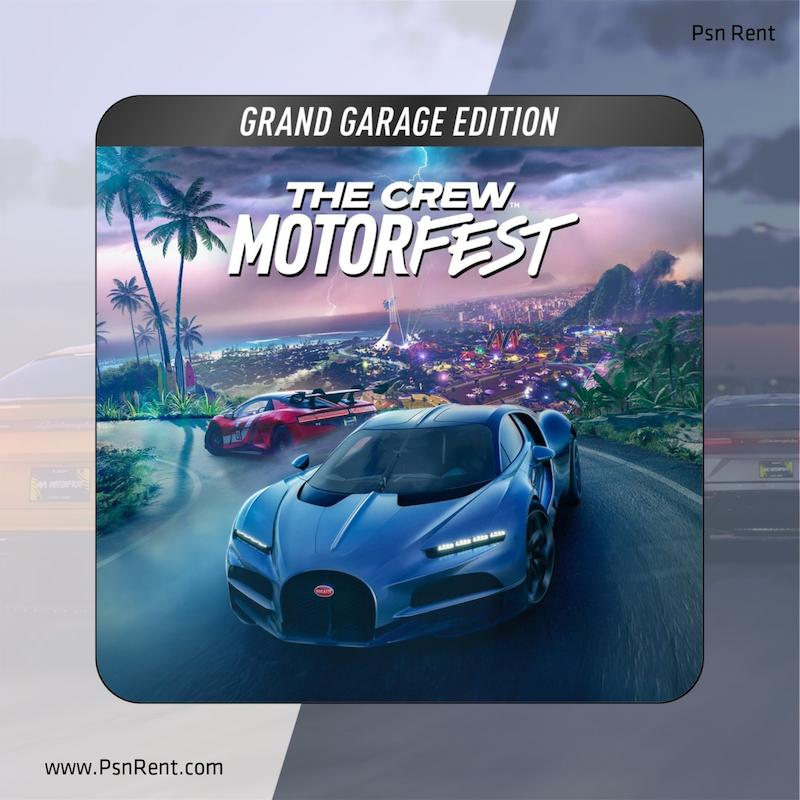 خرید و اجاره بازی The Crew Motorfest Grand Garage / د کرو موتورفست گرند گاراژ برای PS5 و PS4 / پی اس فایو و پی اس فور