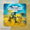 تصویر بازی Helldivers 2، مبارزات اکشن گروهی، نبرد با بیگانگان، گرافیک نسل جدید، صحنه‌های جذاب شوتر سوم شخص.