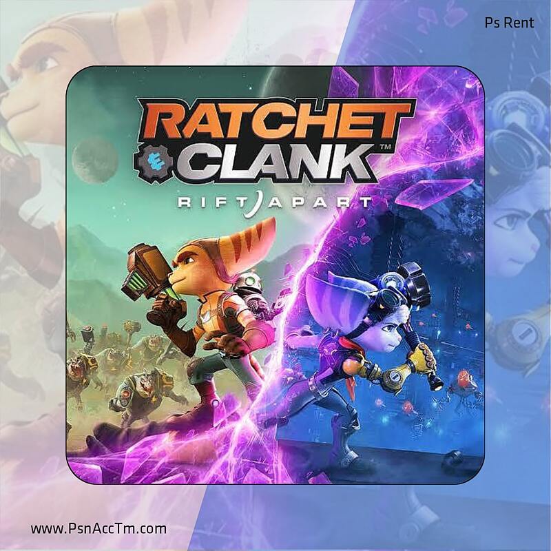 تصویر بازی Ratchet & Clank: Rift Apart، رچت و کلنک در دنیای چندبعدی، گرافیک فوق‌العاده، گیم‌پلی اکشن و ماجراجویی، نبرد با دشمنان.