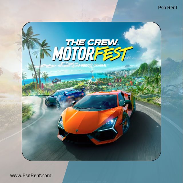 اجاره اکانت قانونی The Crew Motorfest برای PS4 و PS5