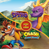 اجاره باندل بازی    Spyro™ + Crash Remastered Game Bundle برای PS4 و PS5