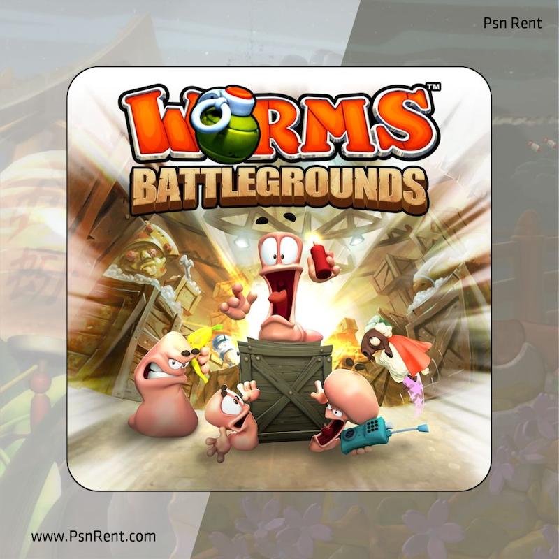 اجاره اکانت قانونی Worms Battlegrounds برای PS4 و PS5