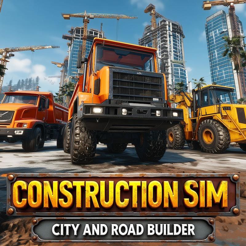 اجاره اکانت قانونی  Construction Sim: City and Road Builder  برای PS4 و PS5