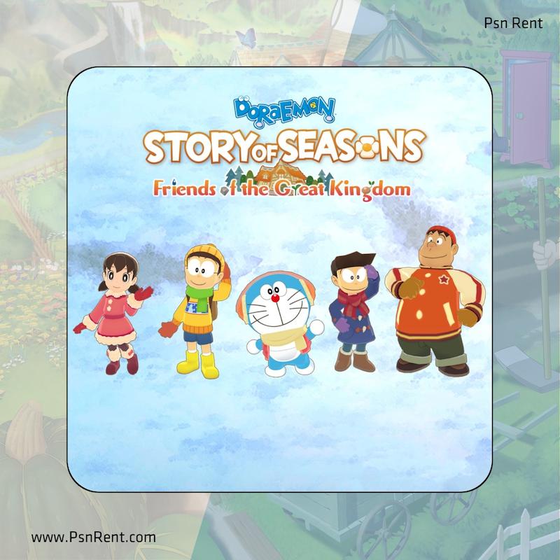 اجاره اکانت قانونی   DORAEMON STORY OF SEASONS: Friends of the Great Kingdom | برای PS4 و PS5 