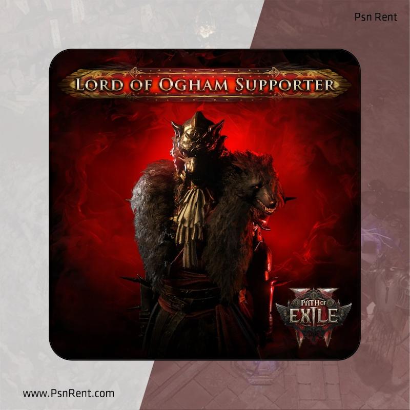 اجاره اکانت قانونی Path of Exile 2 Founder's Pack - Lord of Ogham  برای PS5   