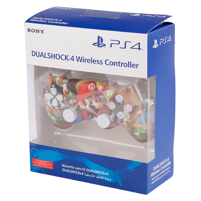 دسته بازی بی سیم سونی Dualshock 4 High Copy درجه یک طرح Super Mario مناسب برای PS4