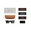 عینک هوشمند ری بن متا Ray-Ban Meta Wayfarer shiny black/Green Size 50