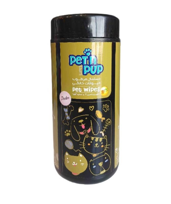دستمال مرطوب حیوانات خانگی Petn Pup در رایحه های میوه