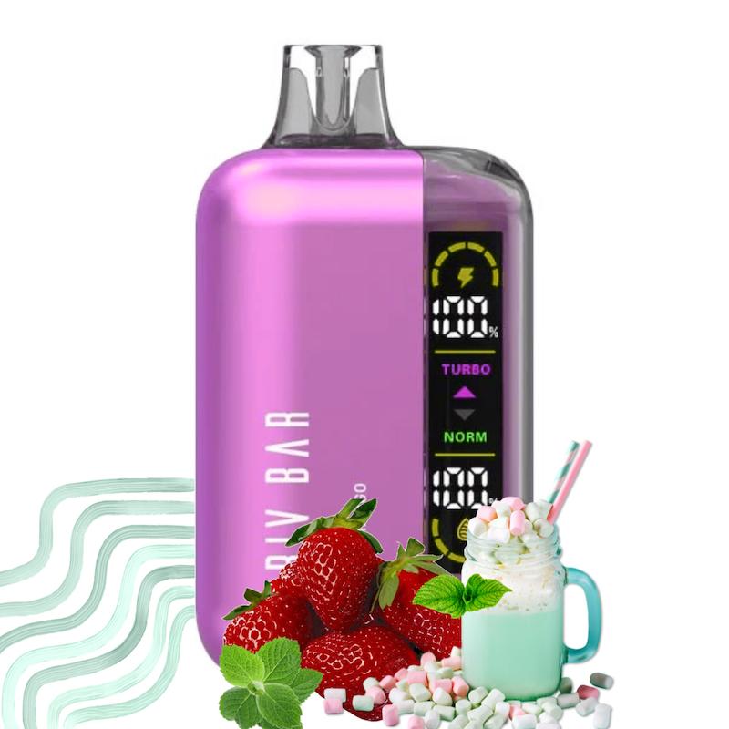 یکبار مصرف پرایو بار ۱۵۰۰۰ پاف | Priv Bar 15000 Puffs Disposable Vape توتفرنگی نعنا آدامس بادکنکی