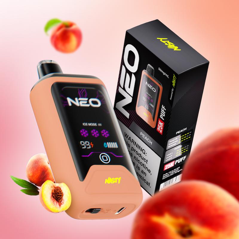 یکبار مصرف هلو NASTY NEO | نستی نئو 25000 پاف