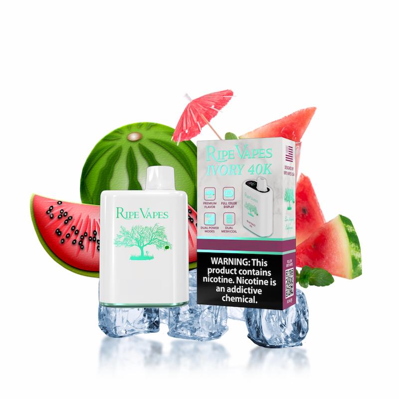 یکبارمصرف هندوانه یخ رایپ ویپز 40000 پاف