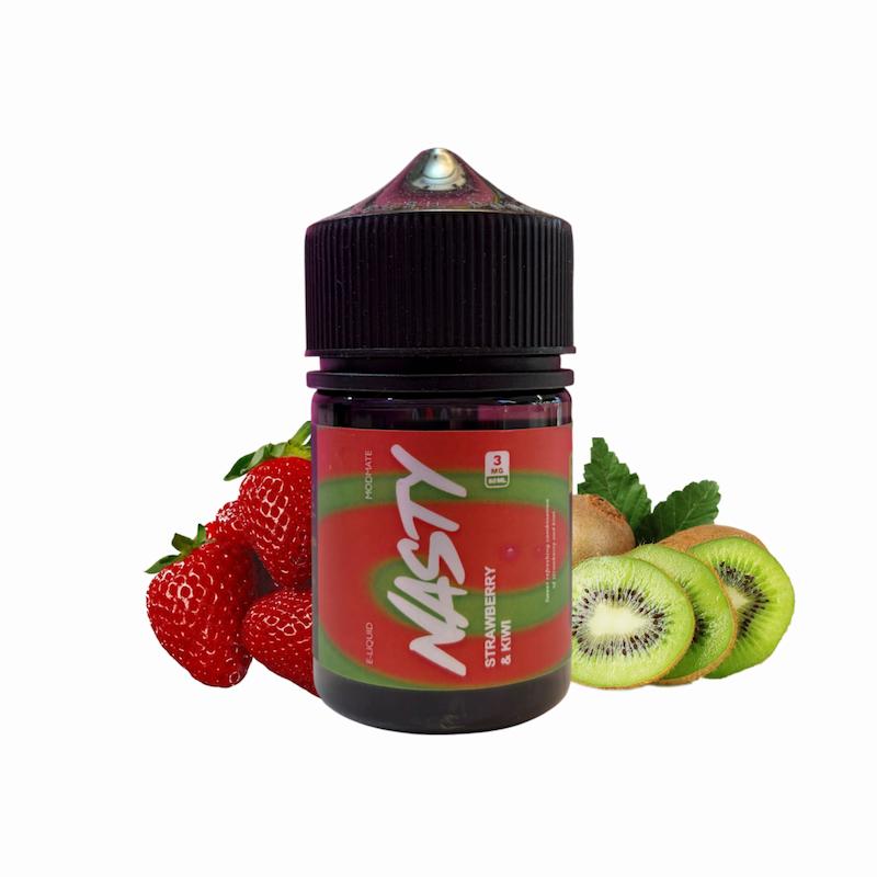 جویس نستی 60 میل نیکوتین 3 | Nasty Juice 60ml Nic 3 کیوی توتفرنگی