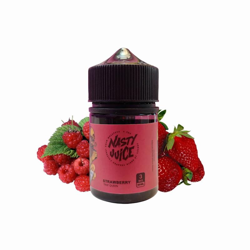 جویس نستی 60 میل نیکوتین 3 | Nasty Juice 60ml Nic 3 توتفرنگی تمشک