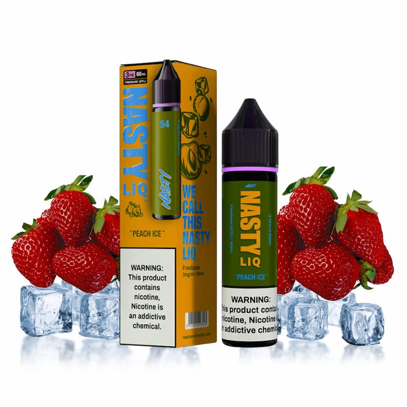 جویس نستی 60 میل نیکوتین 3 | Nasty Juice 60ml Nic 3 توتفرنگی یخ