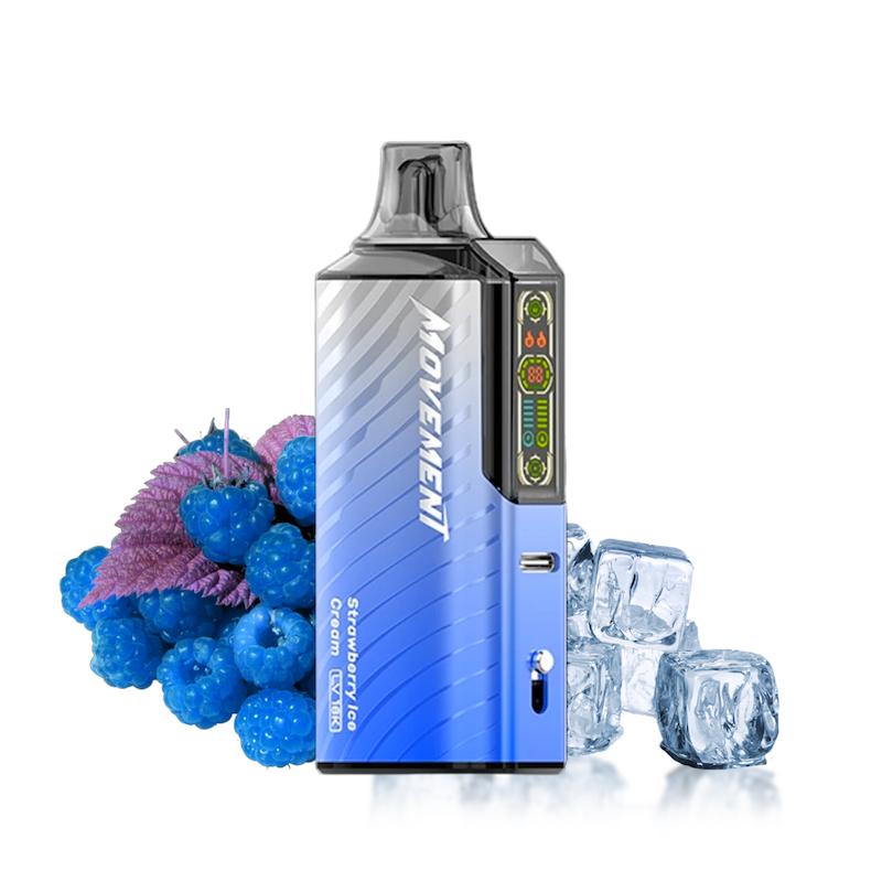 پاد یکبار مصرف 18000 پک لاست ویپ موومنت | Lost Vape Movement 18000 Puffs 50mg تمشک آبی یخ