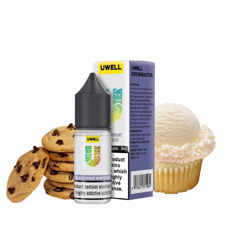 سالت 10 میل یوول نیکوتین 50 | Uwell Salt 10ml 50mg بیسکویت وانیل