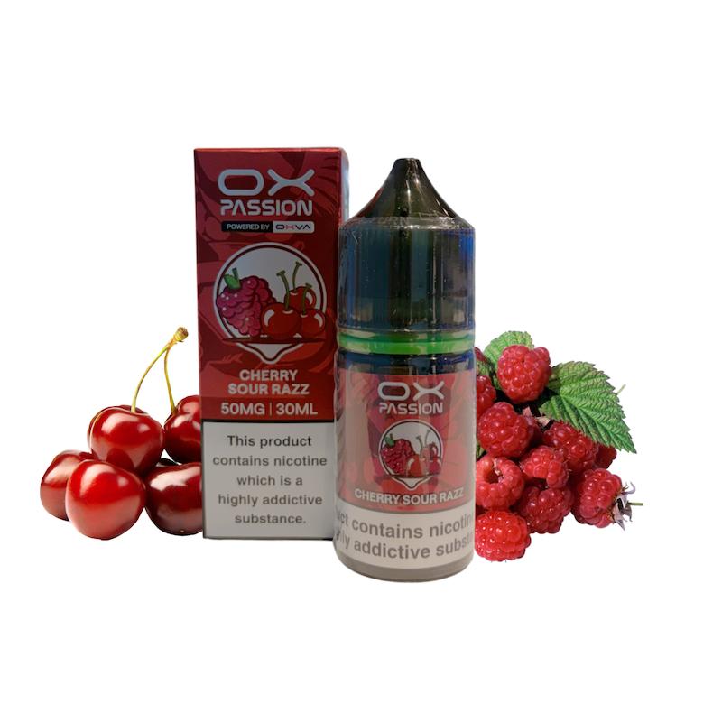 سالت 30 میل اکسوا نیکوتین 50 | Oxva Salt 30ml 50mg تمشک گیلاس