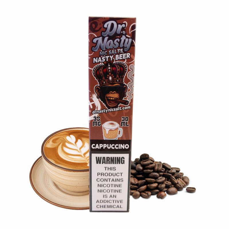 سالت دکتر نستی 30 میل نیکوتین 35 | Dr.Nasty Salt 30ml 35mg کاپوچینو
