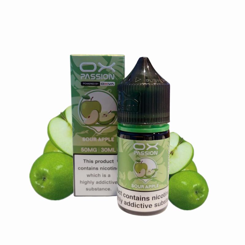 سالت 30 میل اکسوا نیکوتین 30 | Oxva Salt 30ml 30mg سیب سبز