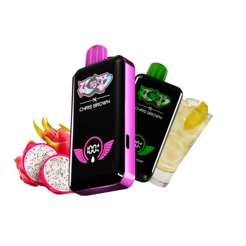 پاد یکبار مصرف 15000 پاف کریس براون نیکوتین 50 | Chris Brown 15000 Puffs Disposable دراگون فروت لیموناد