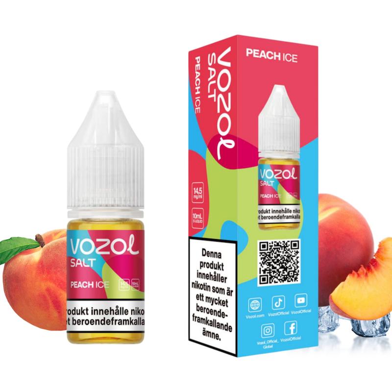 سالت 10 میل وزول نیکوتین 20 | Vozol Salt 10ml 20mg هلو یخ