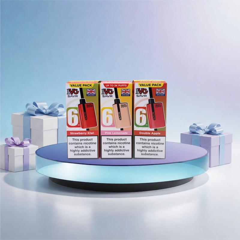پک ویژه یکبار مصرف 3 عددی ivg