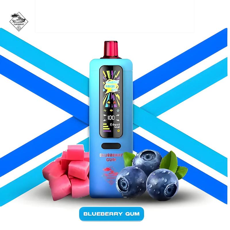 ویپ 40000 پاف تاگ بوت رویال پرو صدادار | Tugboat Royal Pro 40000 Puffs بلوبری آدامس