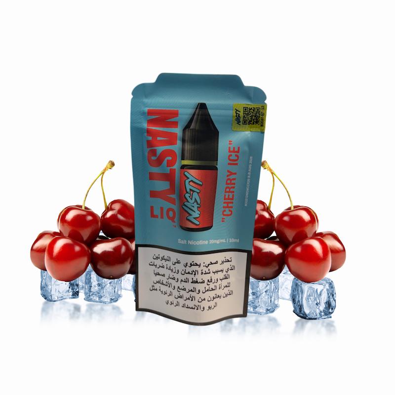 سالت 10 میل برند نستی نیکوتین 20 | Nasty Salt 10ml 20mg گیلاس یخ
