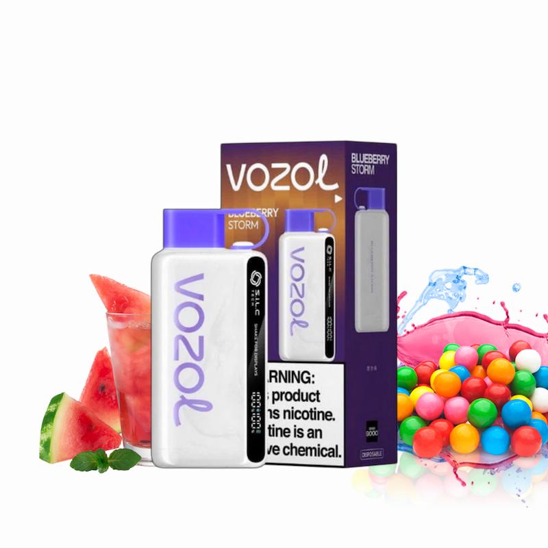 پاد یکبار مصرف 12000 پاف وزول استار | Vozol Star 12000 Puffs هندوانه آدامس بادکنکی