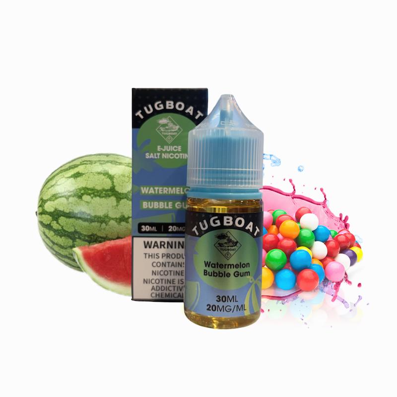 سالت تاگ بوت 30 میل | Tugboat Salt Nicotine 30ml هندوانه آدامس بادکنکی نیکوتین 20