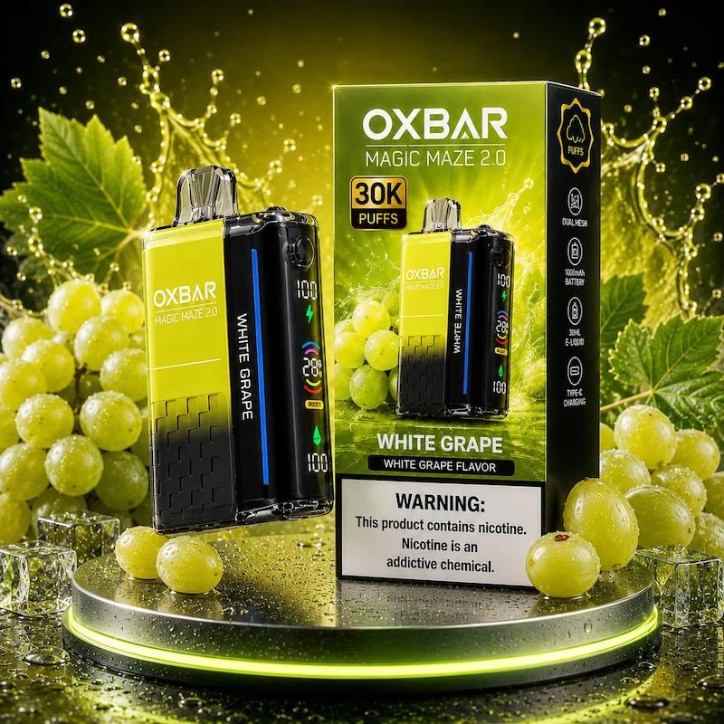 پاد یکبار مصرف 30000 پاف اکسبار مجیک میز 2 | OXBAR Magic Maze 2.0 30000 Puffs انگور شرابی