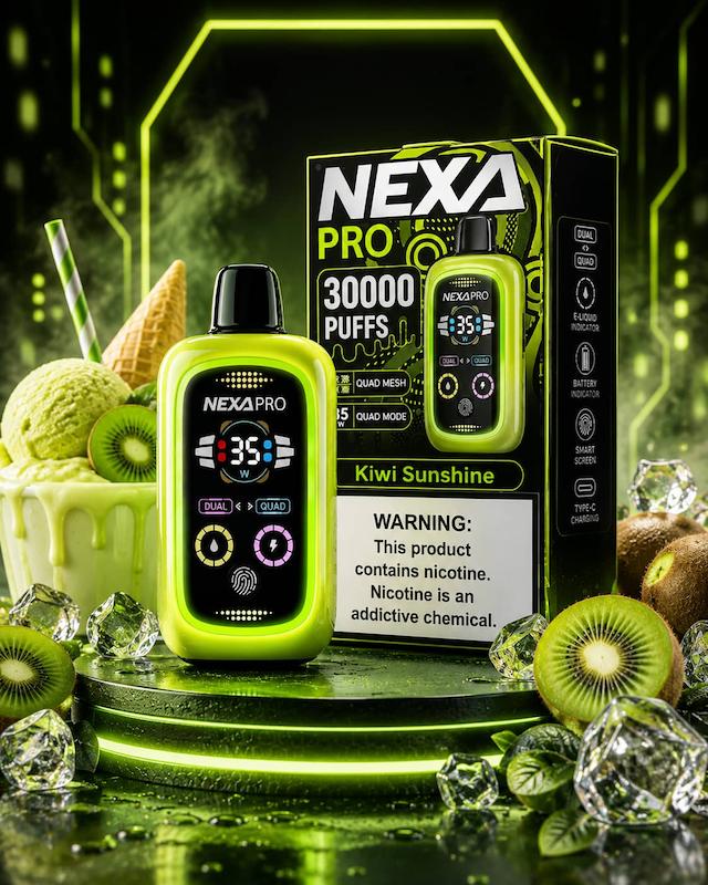 یکبار مصرف ۳۰،۰۰۰ پاف Nexa | Nexa Disposable 30000 Puff کیوی بستنی