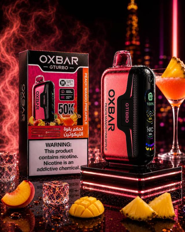 پاد یکبارمصرف اکسبار GTurbo 50000 هلو انبه آناناس 