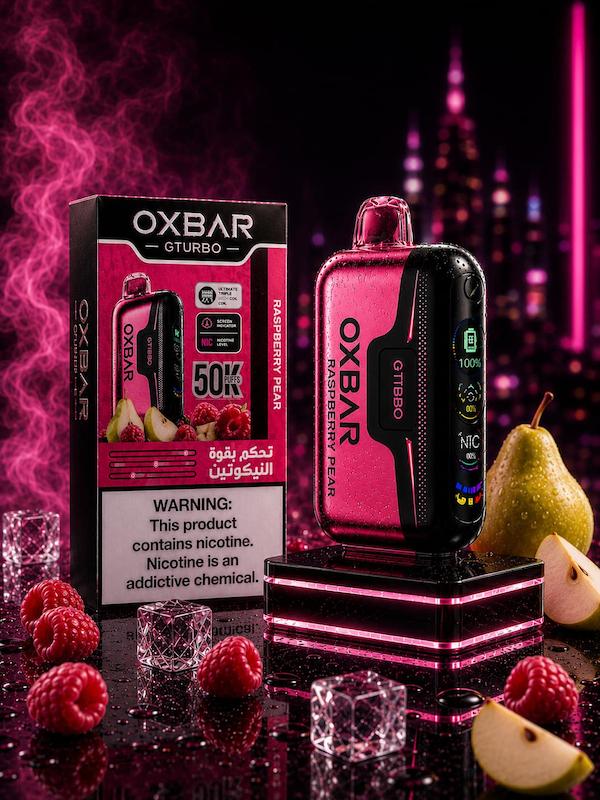 پاد یکبارمصرف اکسبار GTurbo 50000 گلابی تمشک