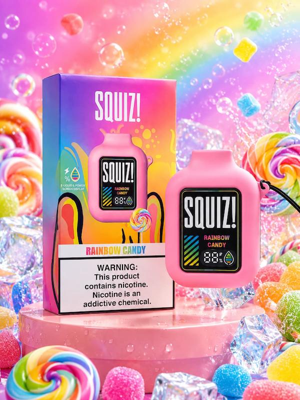پاد یکبارمصرف اسکوئیز 25000 پاف طعم آبنبات پشمک | Squiz 25000