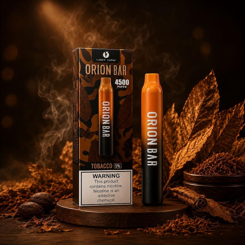 پاد یکبارمصرف لاست ویپ اوریون بار کاپیتان بلک 4500 پاف | Lost Vape Orion Bar 