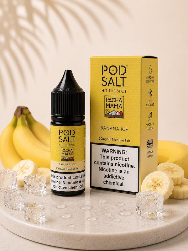 سالت پادسالت موز یخ نیکوتین 50 | Banana Ice