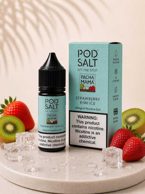 سالت پادسالت توت فرنگی کیوی یخ نیکوتین 50 | Strawberry Kiwi Ice