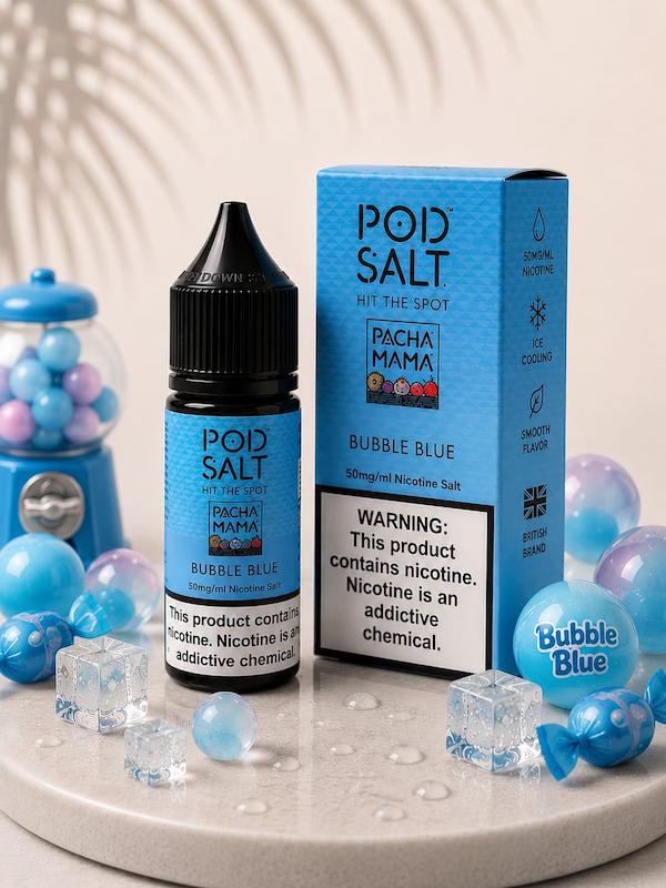 سالت پادسالت بلوبری پاستیل نیکوتین 50 | Bubble Blue