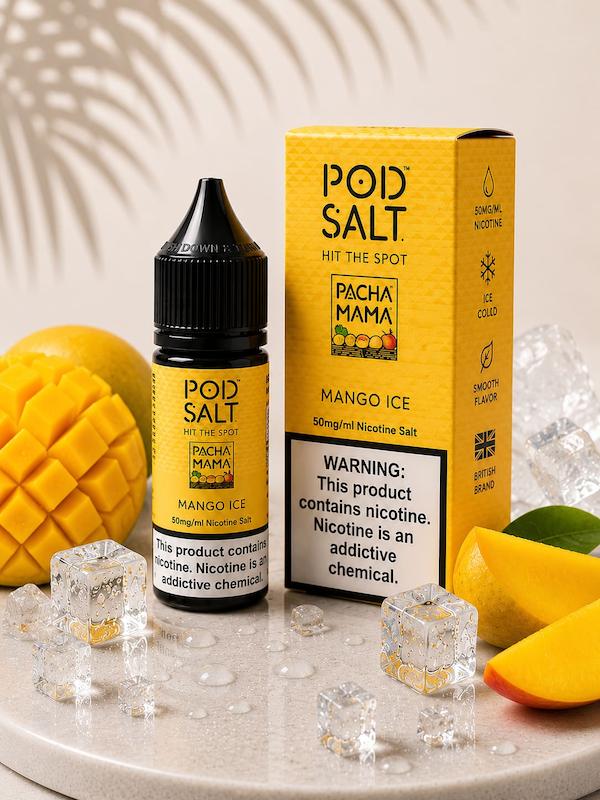 سالت پادسالت انبه یخ نیکوتین 50 | Mango Ice