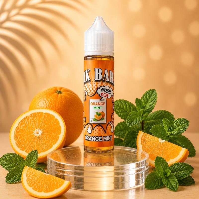 جویس 60 میل MK Bar نیکوتین 3 ساخت مالزی | MK Bar 60ml 3mg Malaysia پرتقال نعنا