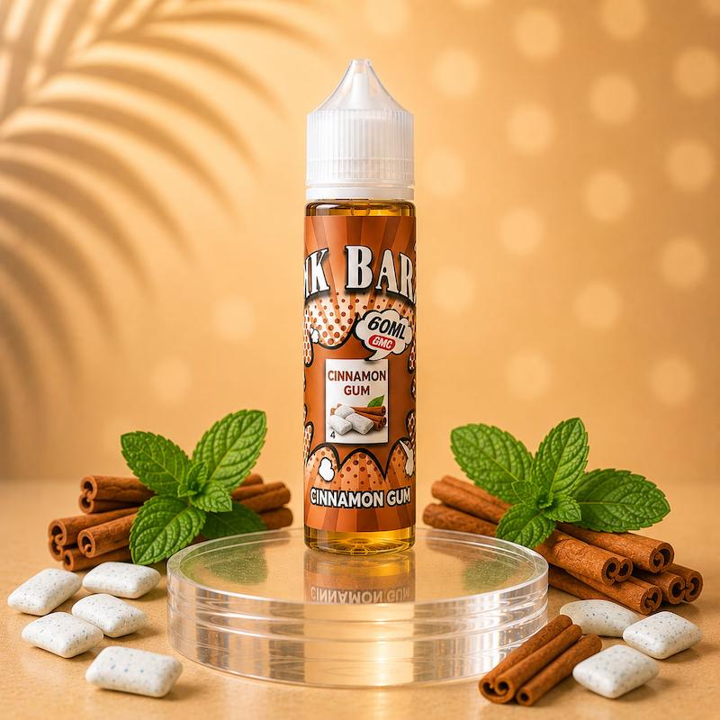 جویس 60 میل MK Bar نیکوتین 3 ساخت مالزی | MK Bar 60ml 3mg Malaysia آدامس دارچین
