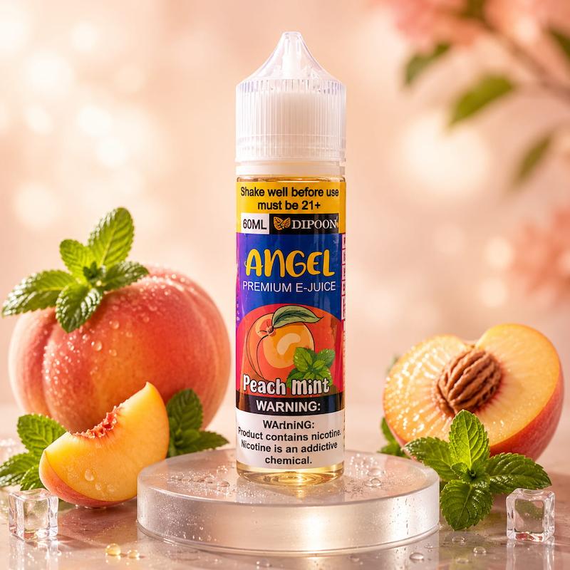 جویس قلیانی مای آنجل 60 میل | My Angel Shisha E-Liquid هلو 