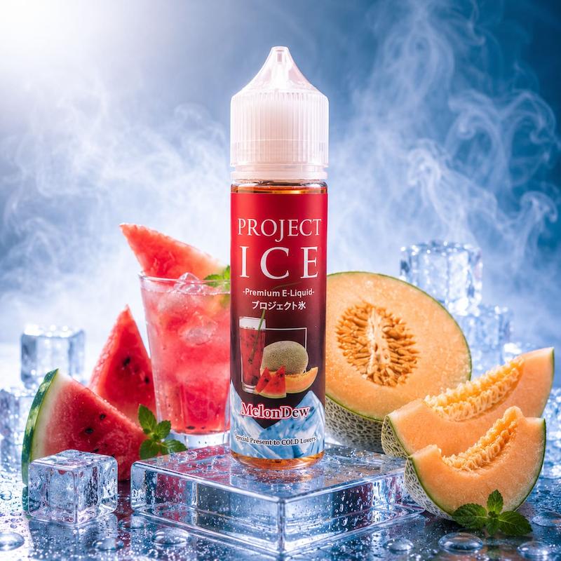 جویس هندوانه طالبی یخ 60 میل Project Ice نیکوتین 3 پروجکت آیس | PROJECT ICE 60ML NIC3
