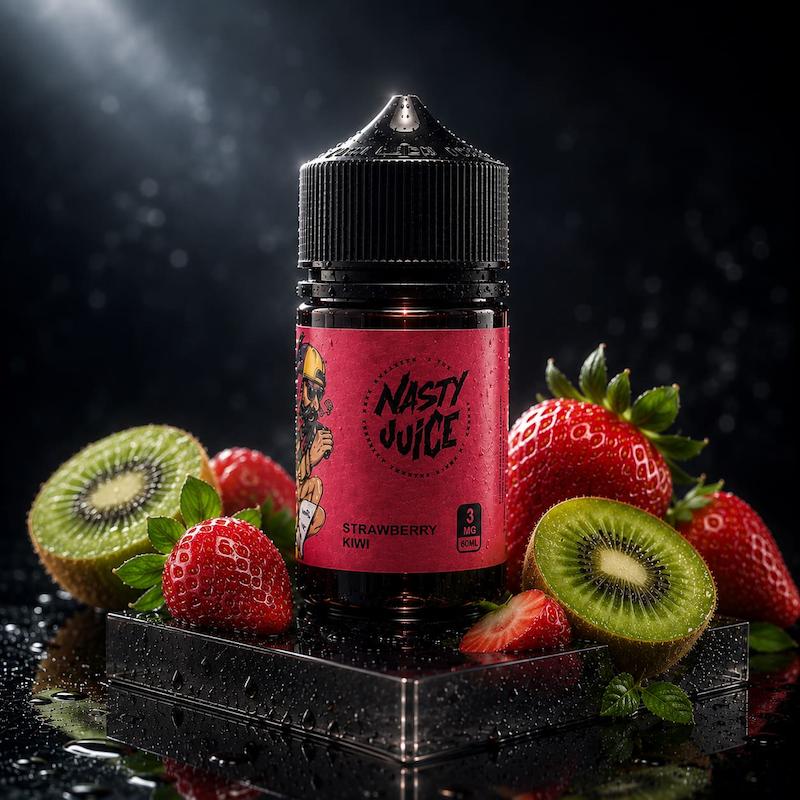 جویس نستی 60 میل نیکوتین 3 | Nasty Juice 60ml Nic 3 کیوی توتفرنگی