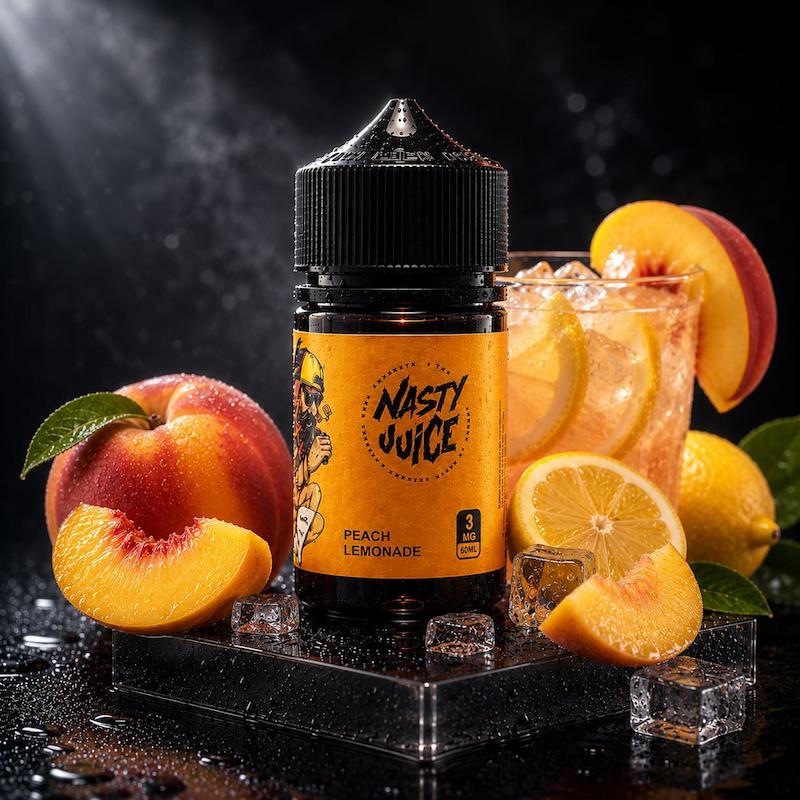 جویس نستی 60 میل نیکوتین 3 | Nasty Juice 60ml Nic 3 هلو لیموناد
