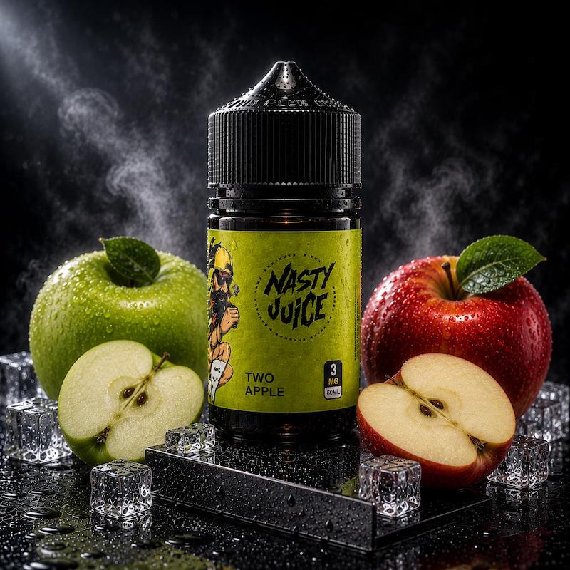 جویس نستی 60 میل نیکوتین 3 | Nasty Juice 60ml Nic 3 دوسیب