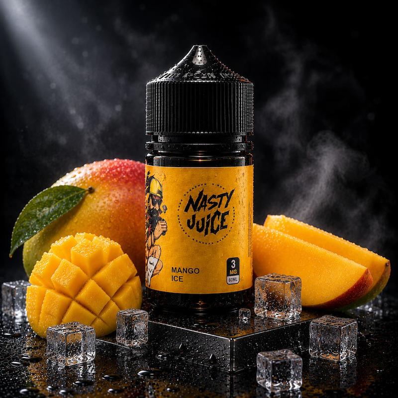 جویس نستی 60 میل نیکوتین 3 | Nasty Juice 60ml Nic 3 انبه یخ