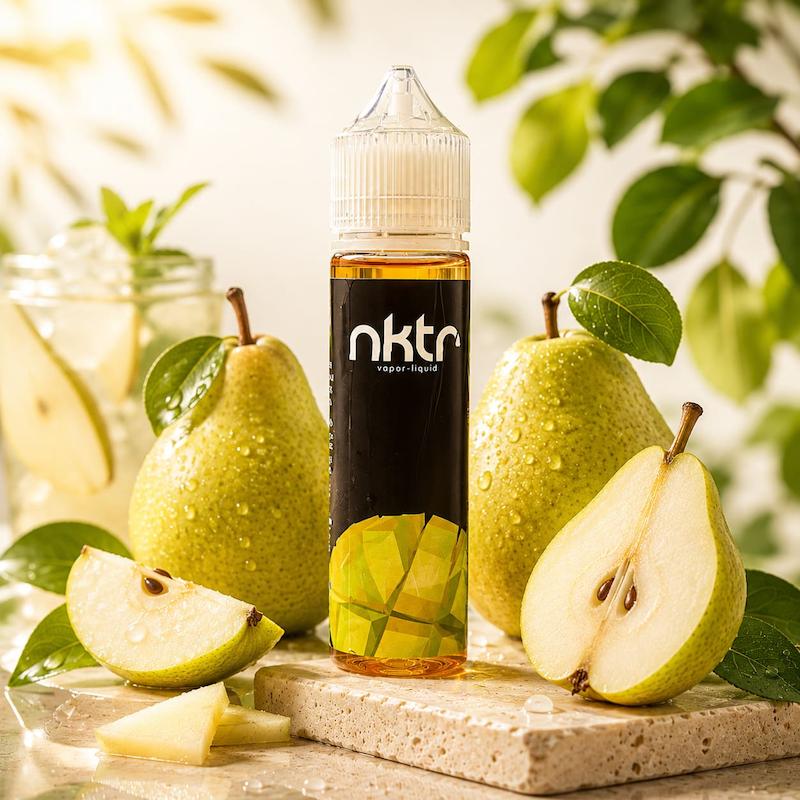 جویس نکتار 60 میل نیکوتین 3 | NKTR E-Liquid 60ml Nic 3 گلابی پاستیل